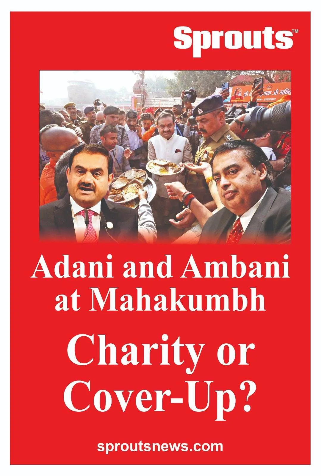 Adani and Ambani at Mahakumbh