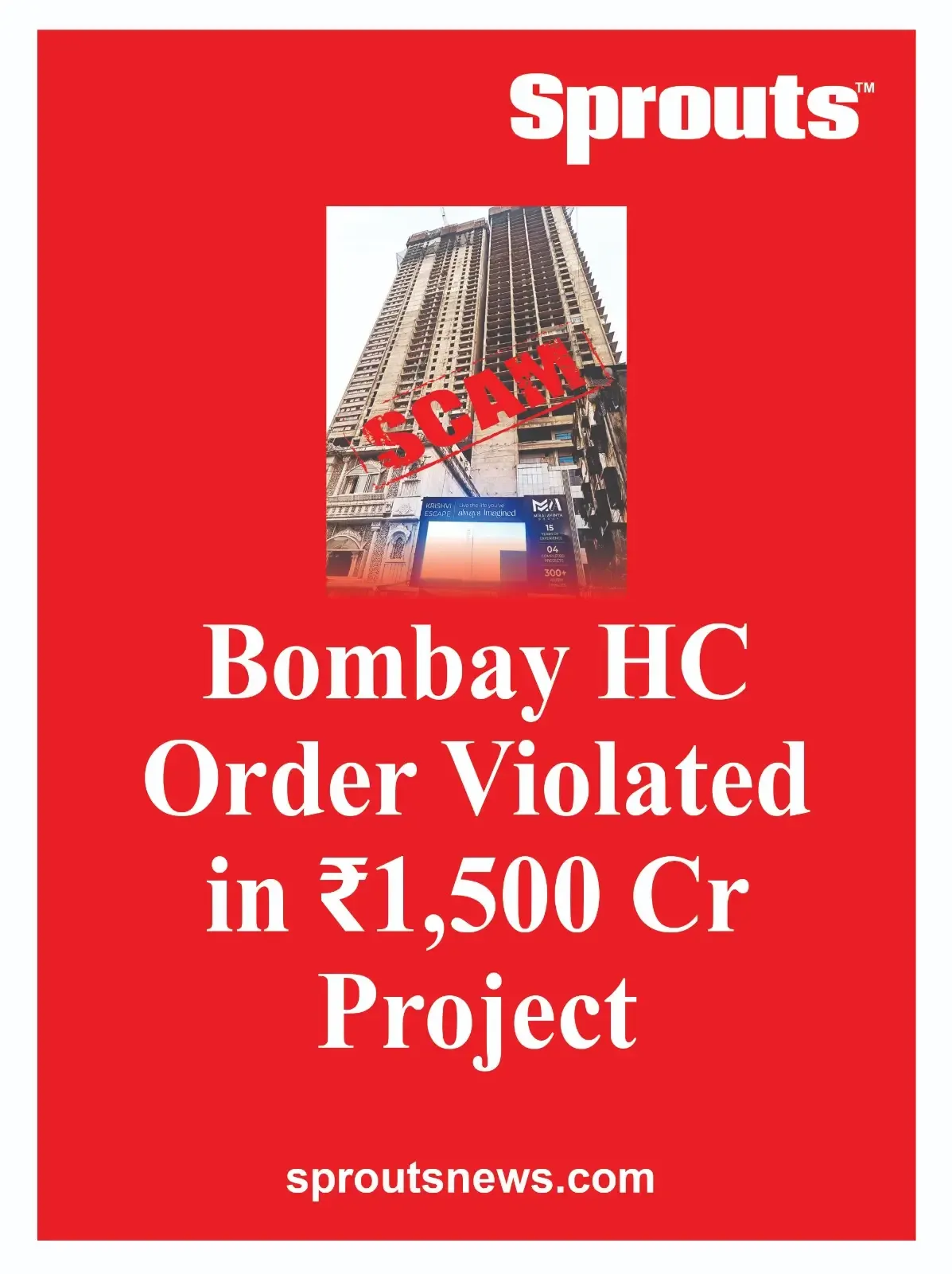 Shagun Realty Voilated HC Order in ₹1500 Cr Project