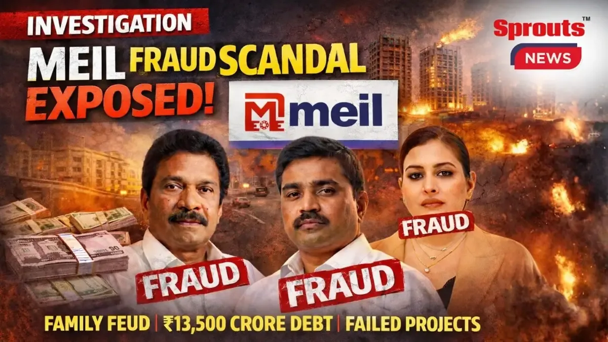 MEIL Stalled infrastructure construction project in India.