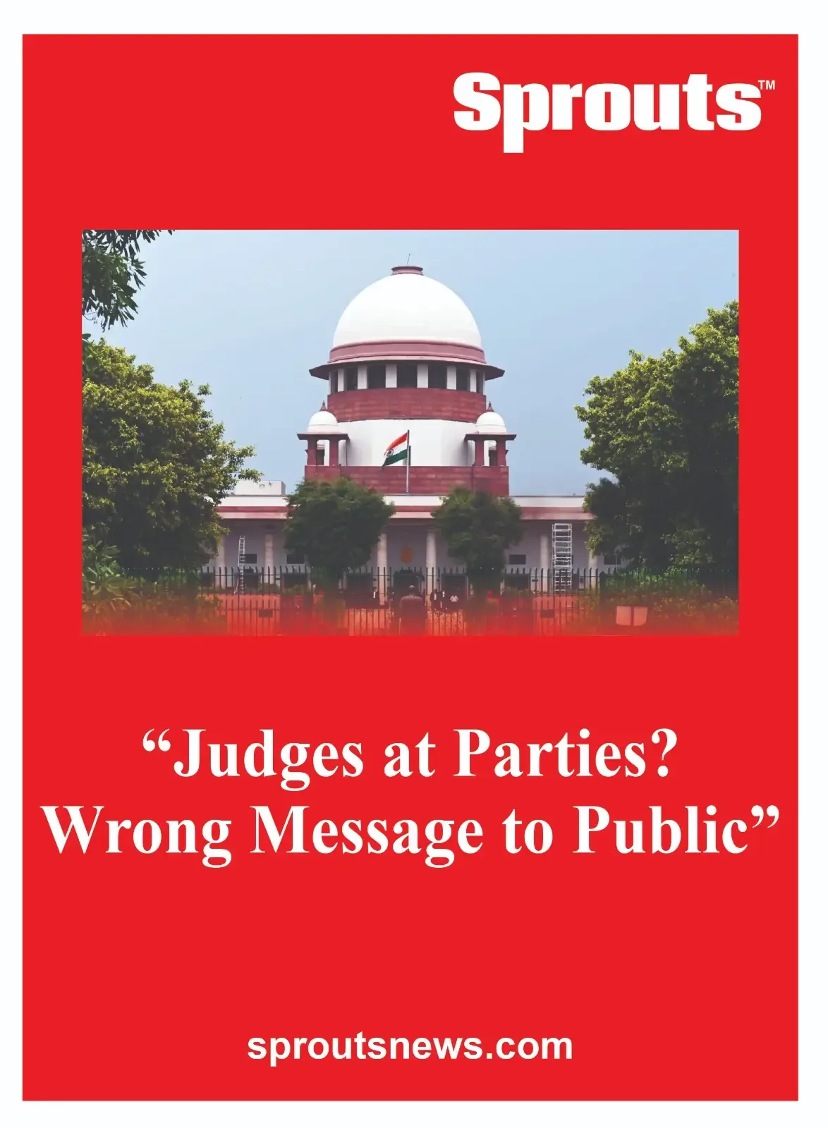 Judges at Parties Send Wrong Message to Public.