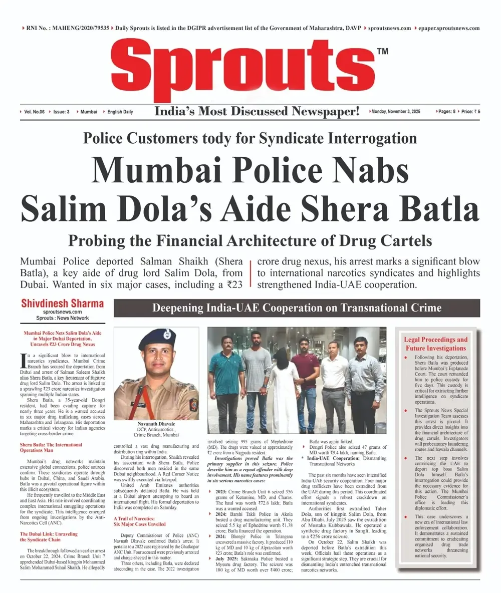Shera Batla Arrested Mumbai Police Cracks ₹23 Crore Drug Nexus.