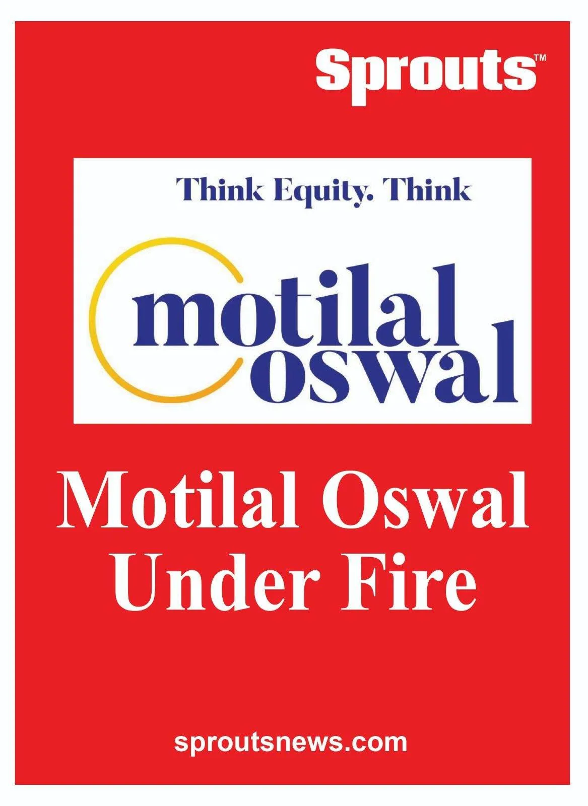 Motilal Oswal is facing serious allegations of misleading investors and poor fund management