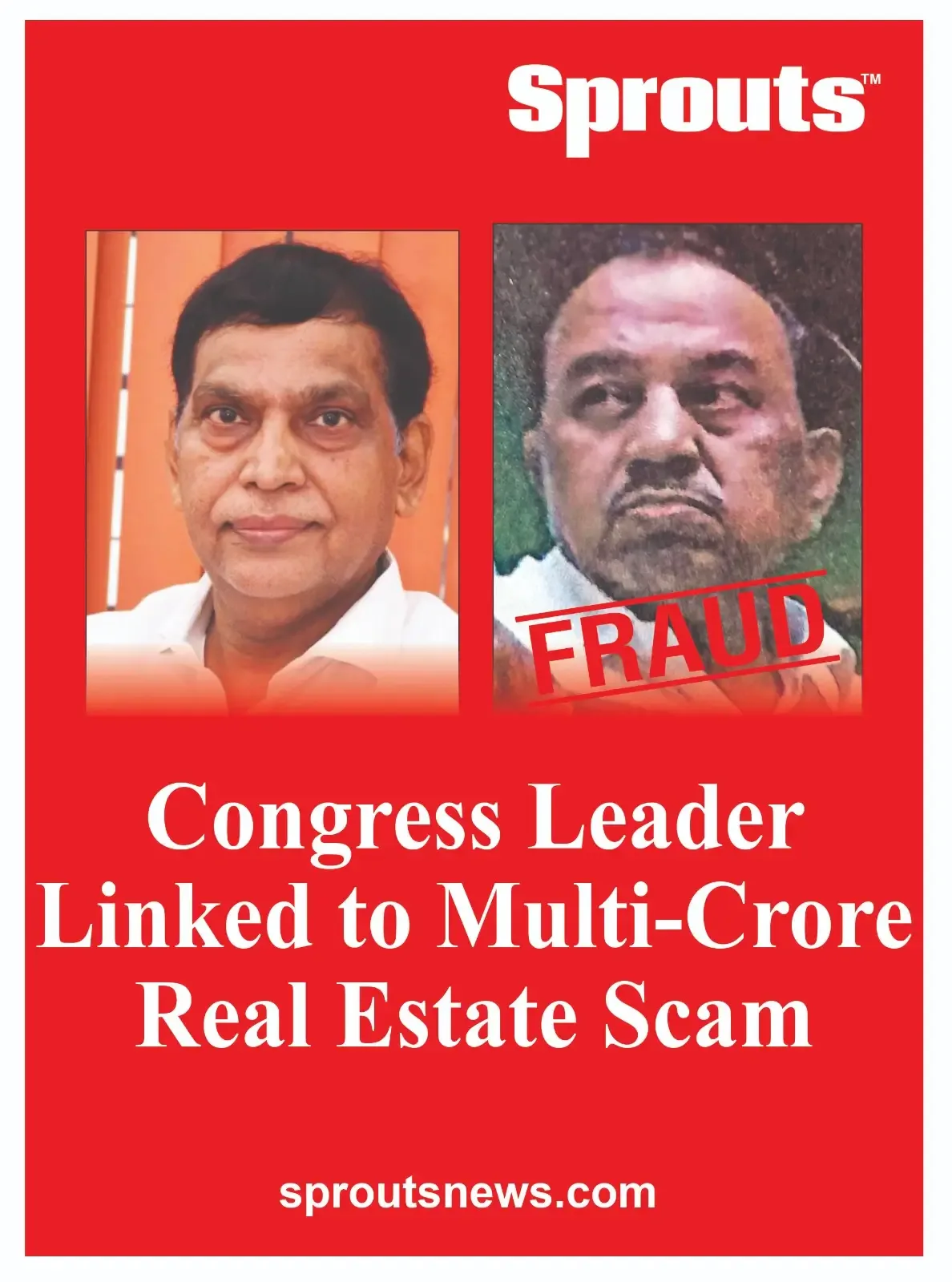 Congress Leader Linked to Multi-Crore Real Estate Scam