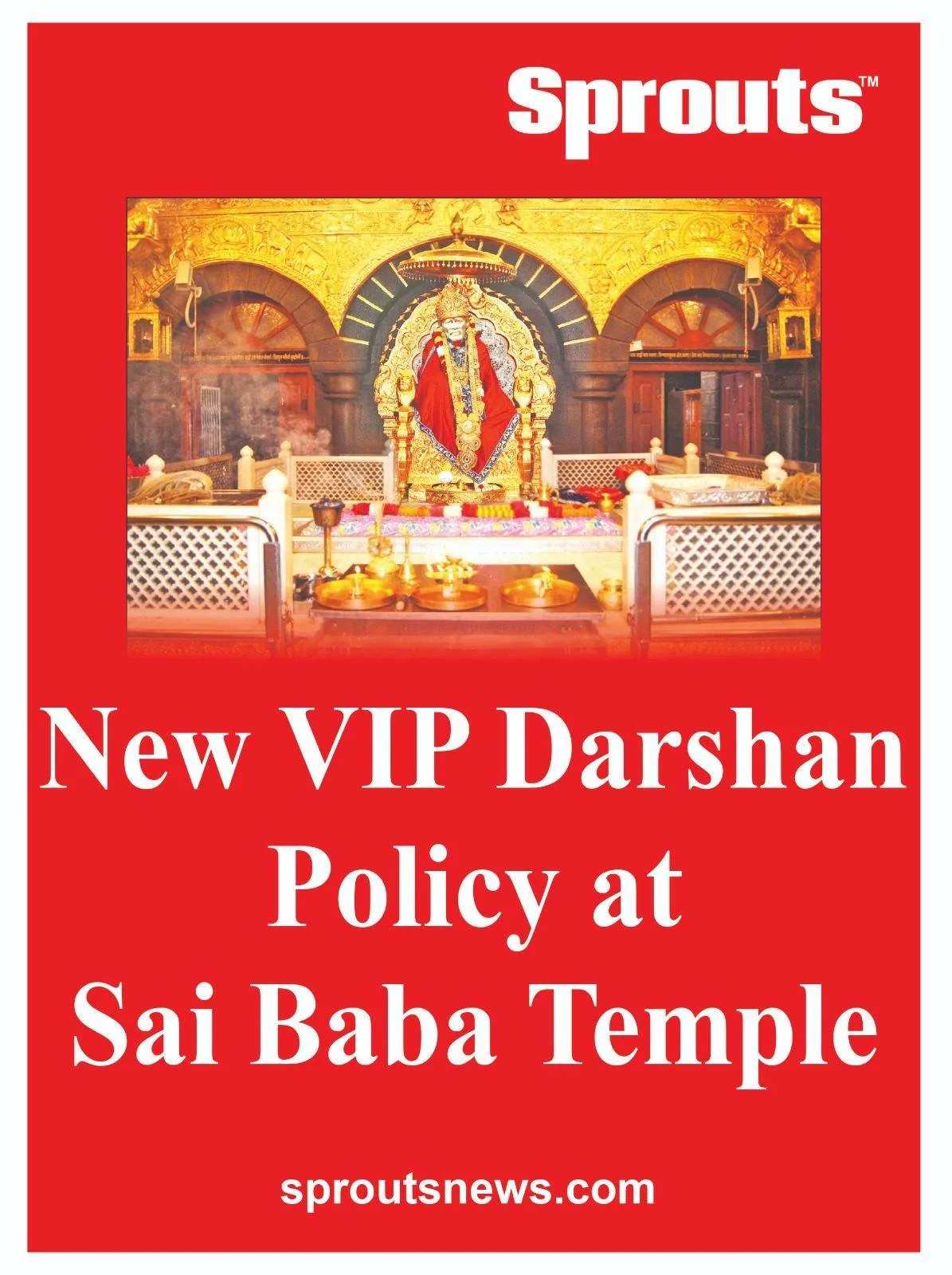 Sai Baba Shirdi Temple Rolls Out Donation-Based Services