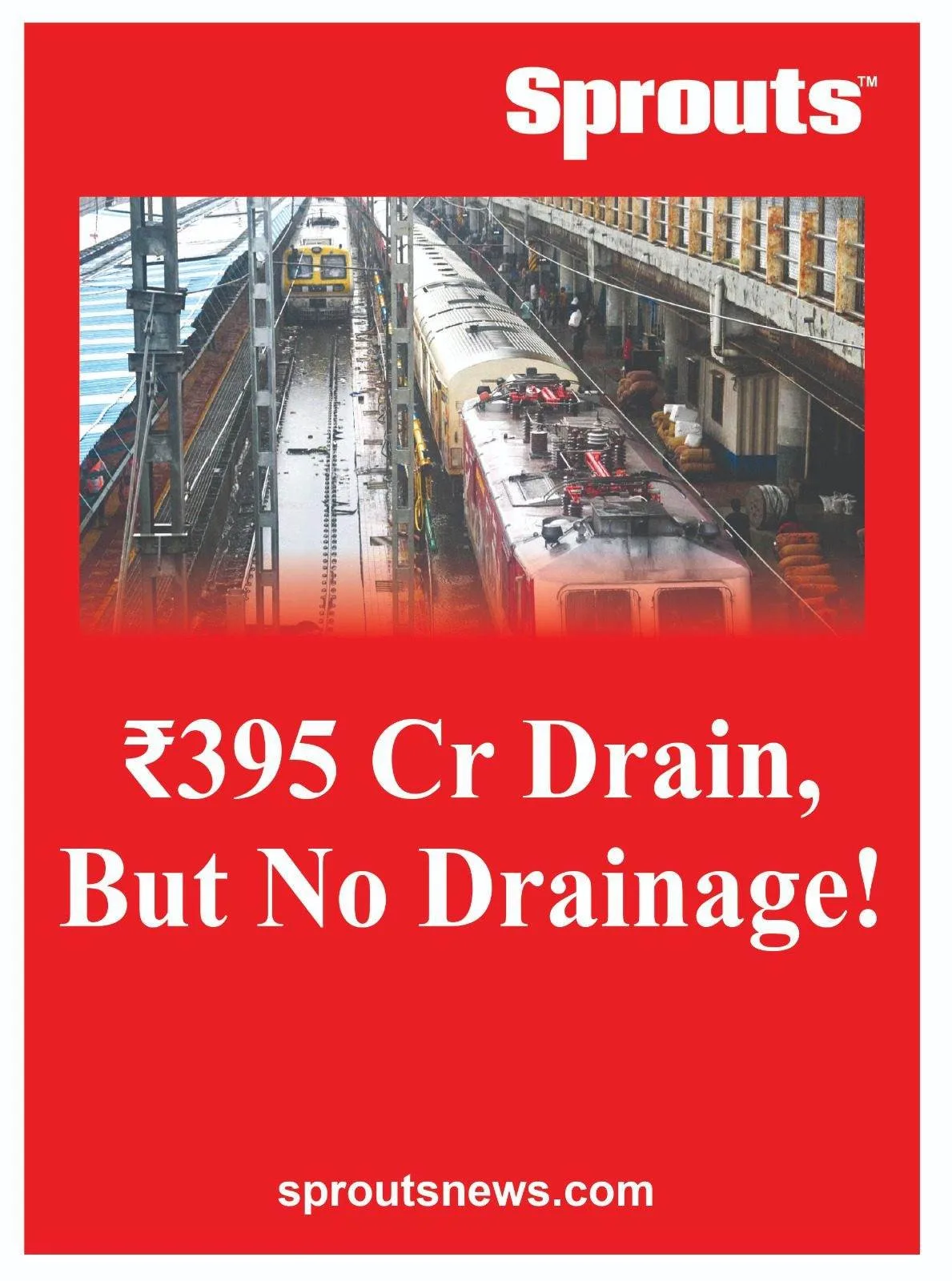 Mumbais first monsoon shower exposed massive drainage failures