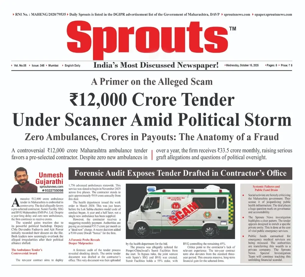 Mumbai’s ₹12,000 crore ambulance scam highlights deep flaws in governance