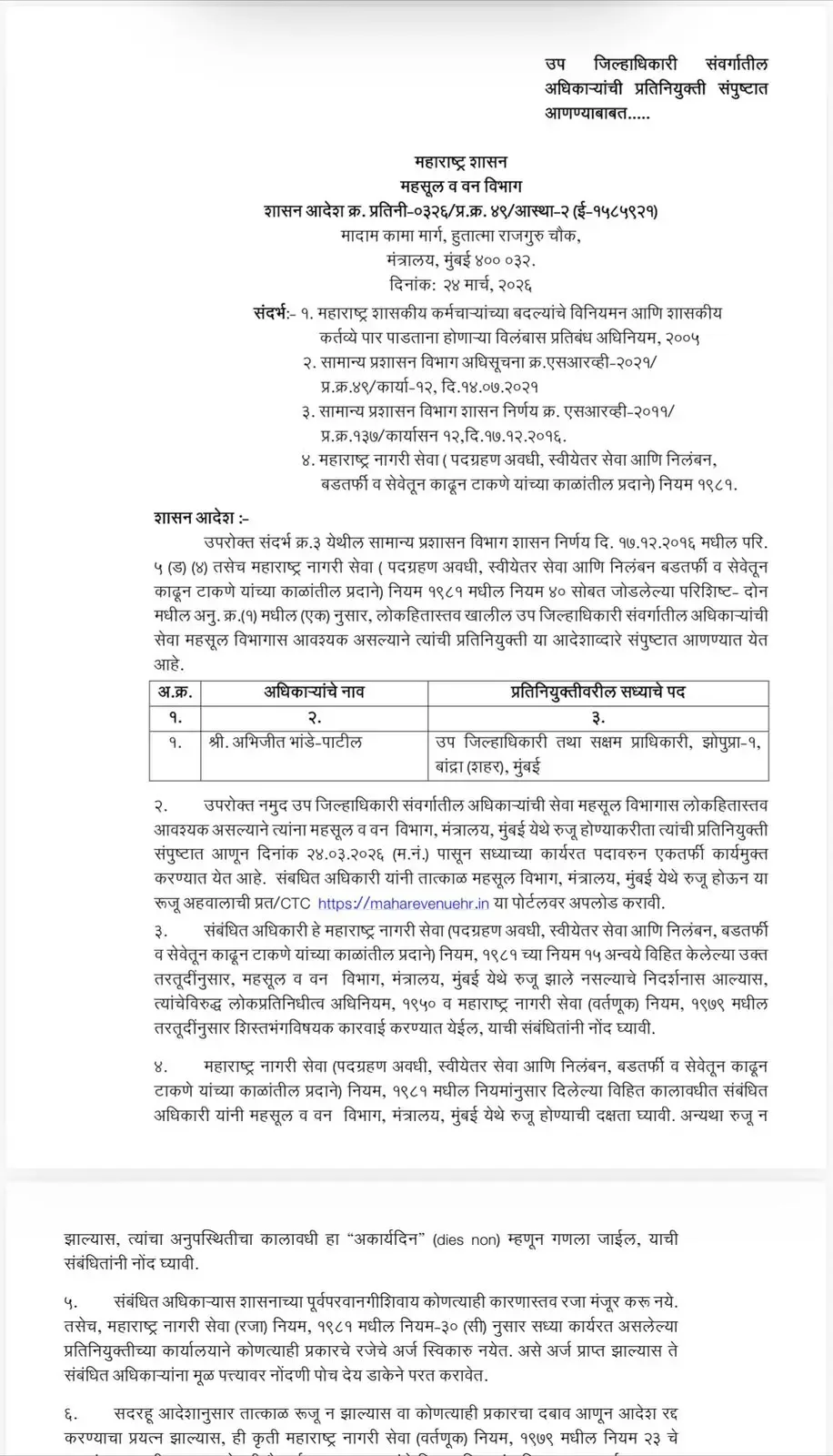 Eknath Shinde-Ashok Kharat Land deal allegations link Abhijit Bhande Patil.