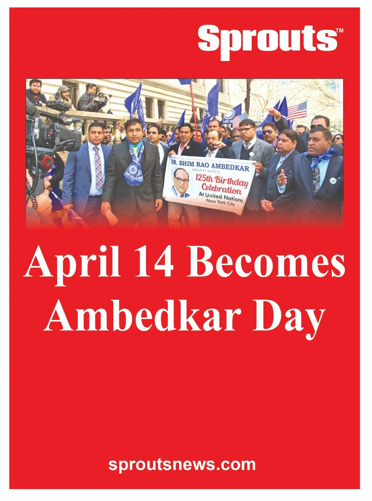 New York Declares April 14 as Dr BR Ambedkar Day